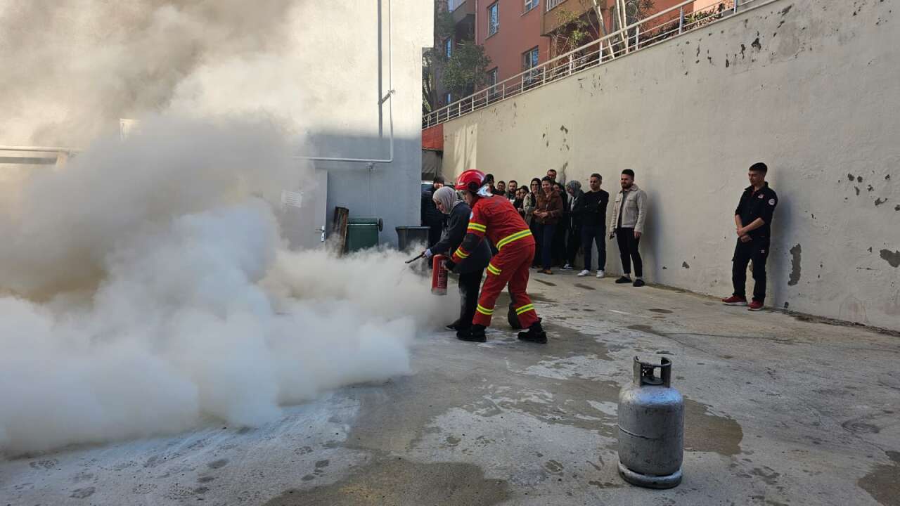 Muğla 112 Personeline Yangın Eğitimi ve Tatbikatı Başladı 1